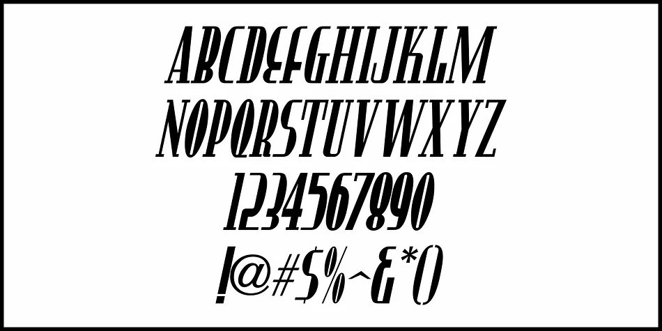 UNUSUALLY DECO JNL by Jeff Levine Fonts — Decorative Font — thumbnail 5