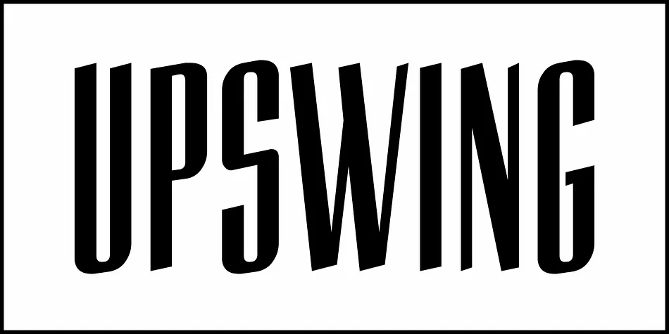 Upswing JNL by Jeff Levine Fonts — Display Font — thumbnail 2