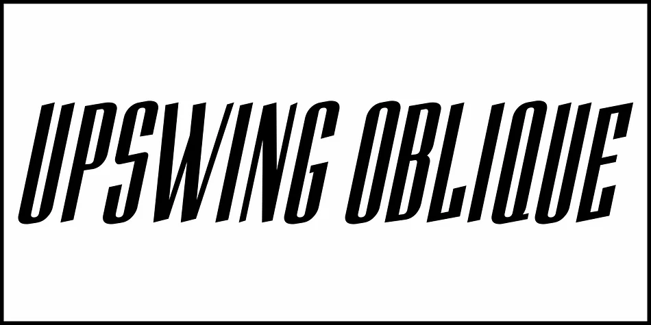 Upswing JNL by Jeff Levine Fonts — Display Font — thumbnail 4