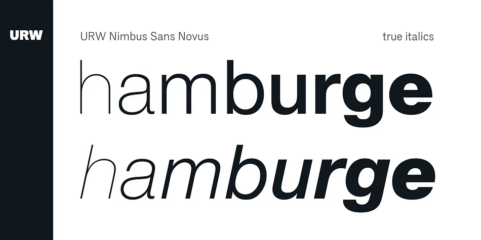 URW Nimbus Sans Novus by URW Type Foundry — Display Font — thumbnail 4