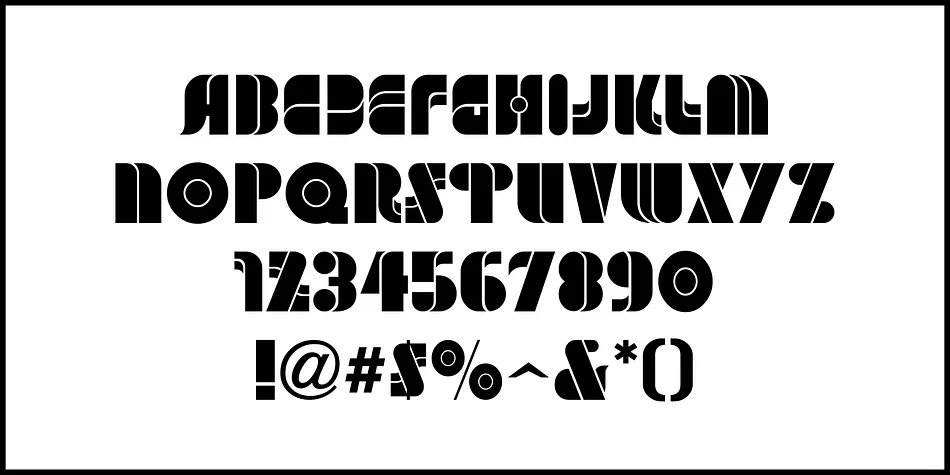 VACATION MEXICANA JNL by Jeff Levine Fonts — Display Font — thumbnail 3