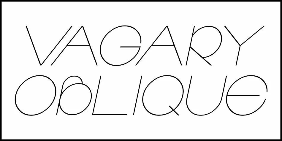 VAGARY JNL by Jeff Levine Fonts — Display Font — thumbnail 4