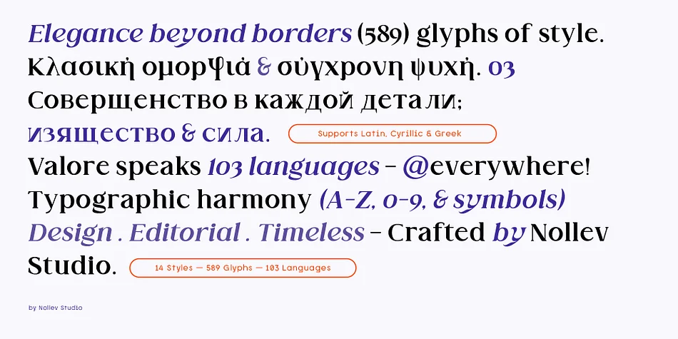 Valore Pro by Nollev — Display Font — thumbnail 6