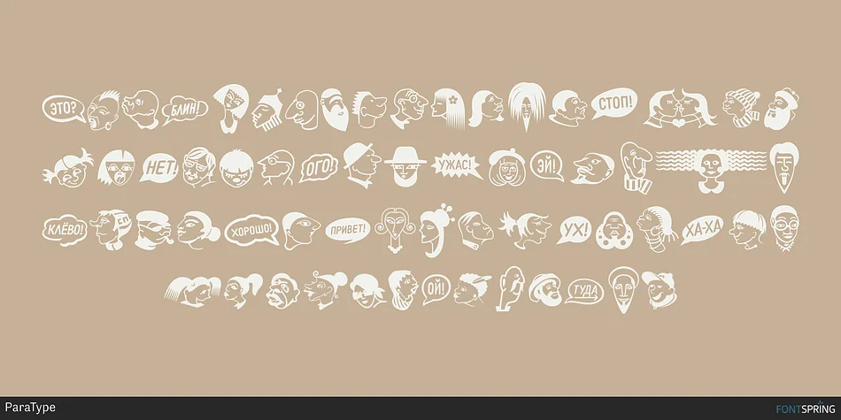 Vataga by ParaType — Dingbats Font