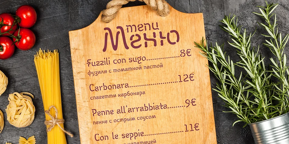Vermicello by ParaType — Display Font — thumbnail 6