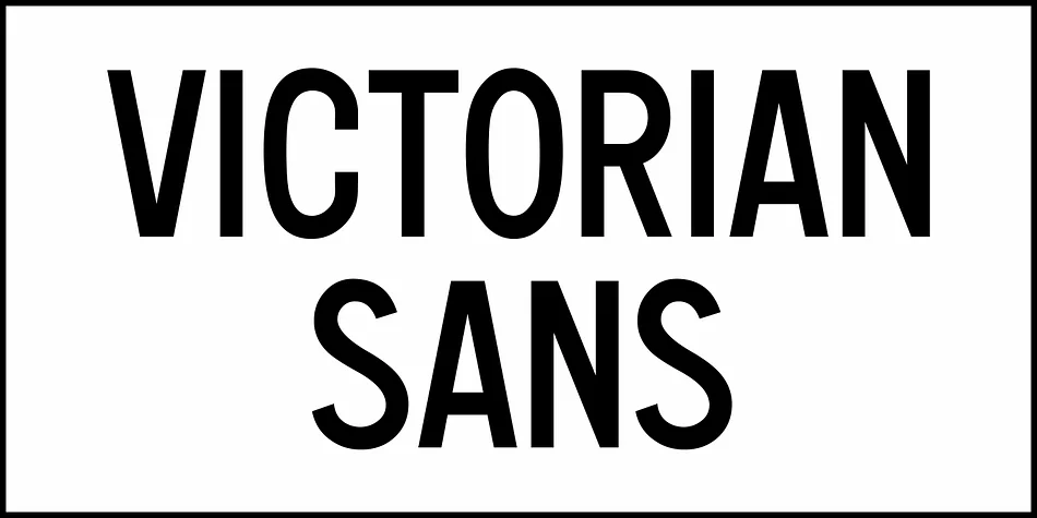 Victorian Sans JNL by Jeff Levine Fonts — Display Font — thumbnail 2