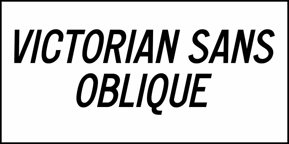 Victorian Sans JNL by Jeff Levine Fonts — Display Font — thumbnail 4
