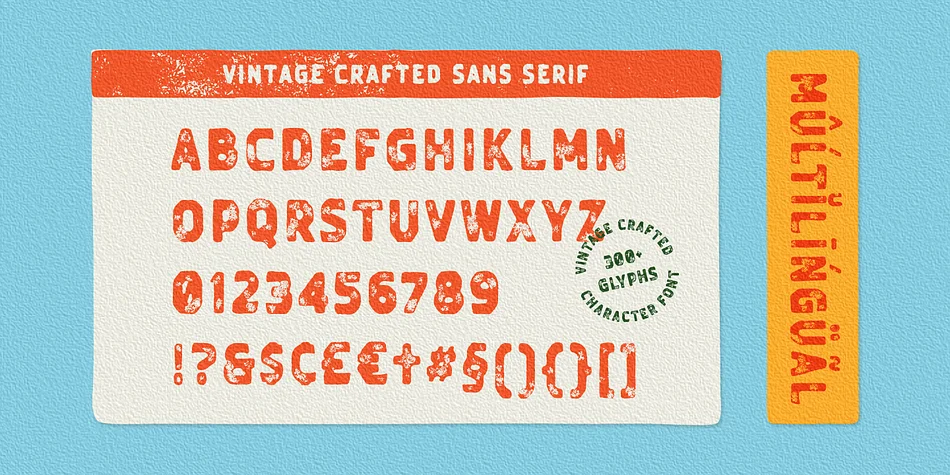 VINTAGE CRAFTED by Edignwn Type — Script Handwritten Font — thumbnail 9