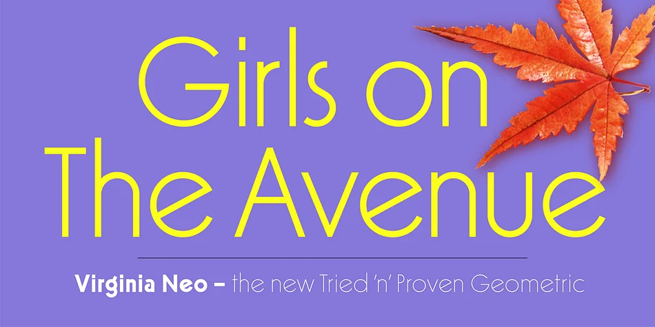 Virginia Neo by Type Associates — Decorative Font — thumbnail 3