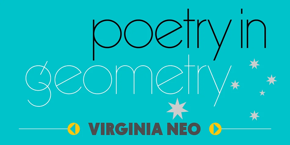 Virginia Neo by Type Associates — Decorative Font — thumbnail 4