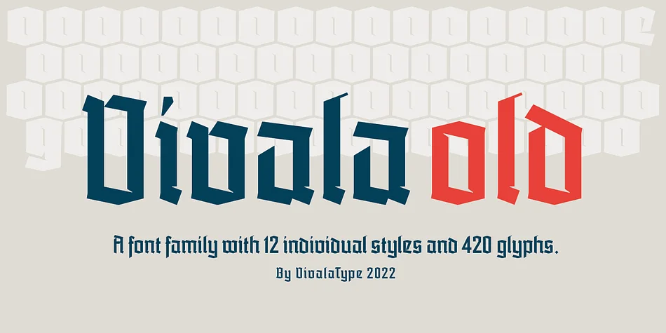 Vivala Old by Johannes Hoffmann β Blackletter Font
