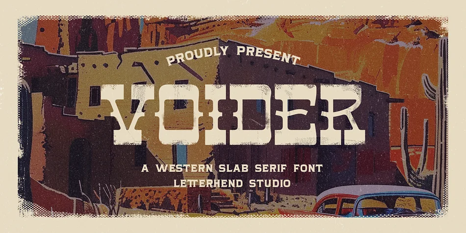 VOIGER by Letterhend Studio — Decorative Font