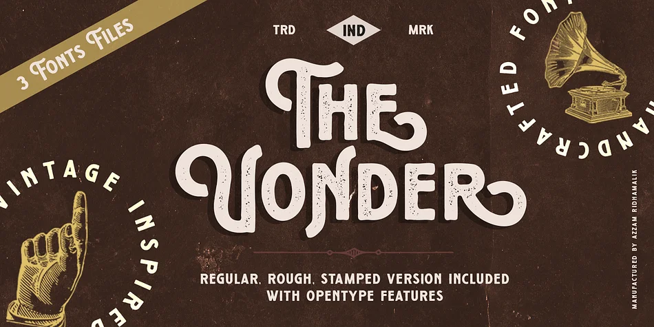 Vonder by Zarma Type — Display Font