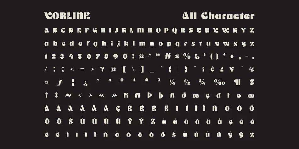 Vorline by Craft Supply Co. — Display Font — thumbnail 6
