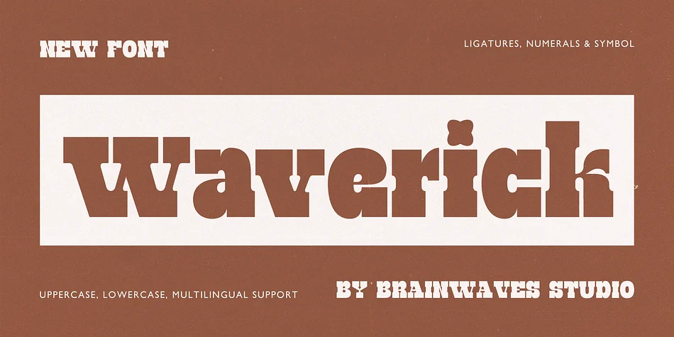 Waferick by Brainwaves Studio — Decorative Font