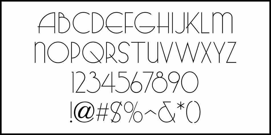 WARDROBE JNL by Jeff Levine Fonts — Decorative Font — thumbnail 3