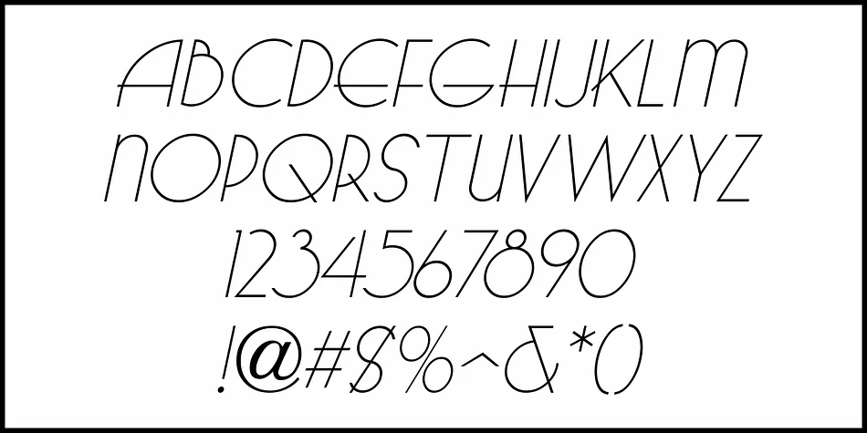 WARDROBE JNL by Jeff Levine Fonts — Decorative Font — thumbnail 5