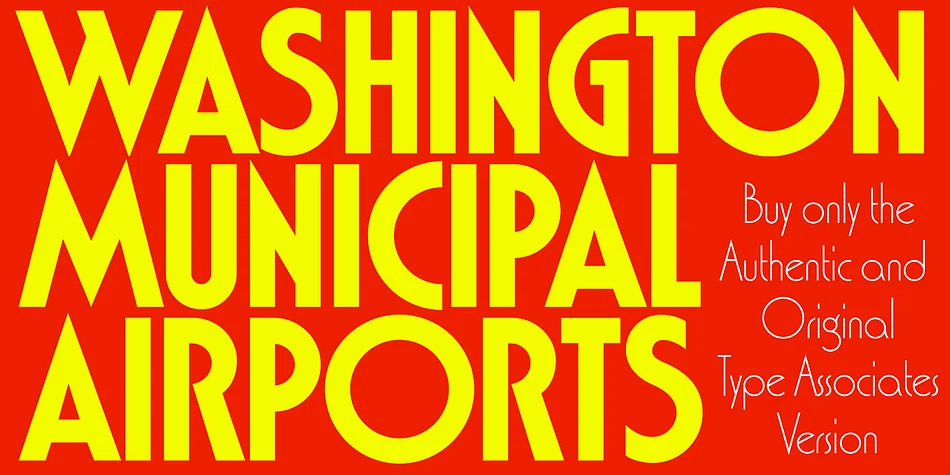 Washington by Type Associates — Decorative Font — thumbnail 4