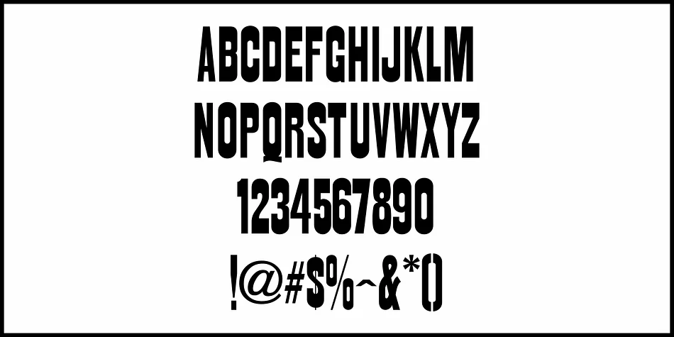 WESTERN SANS JNL by Jeff Levine Fonts — Display Font — thumbnail 3
