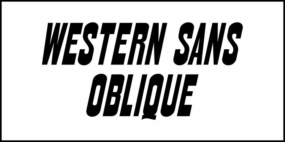 WESTERN SANS JNL by Jeff Levine Fonts — Display Font — thumbnail 4