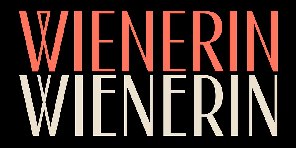 Wienerin by Sudtipos β Decorative Font