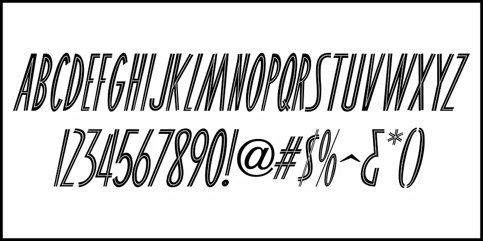 WILD COMEDY JNL by Jeff Levine Fonts — Display Font — thumbnail 5
