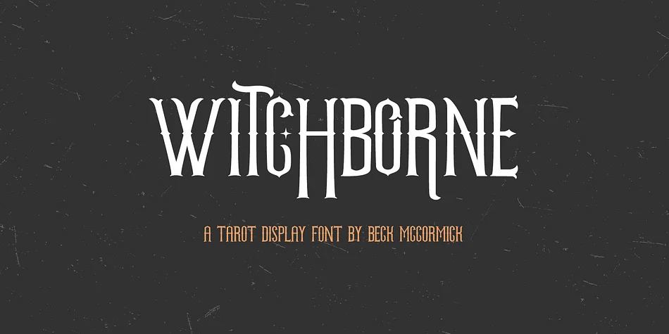 WITCHBORNE SERIF by Beck McCormick — Blackletter Font
