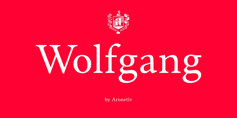Wolfgang by Aronetiv β Display Font
