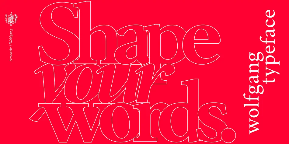 Wolfgang by Aronetiv — Display Font — thumbnail 3
