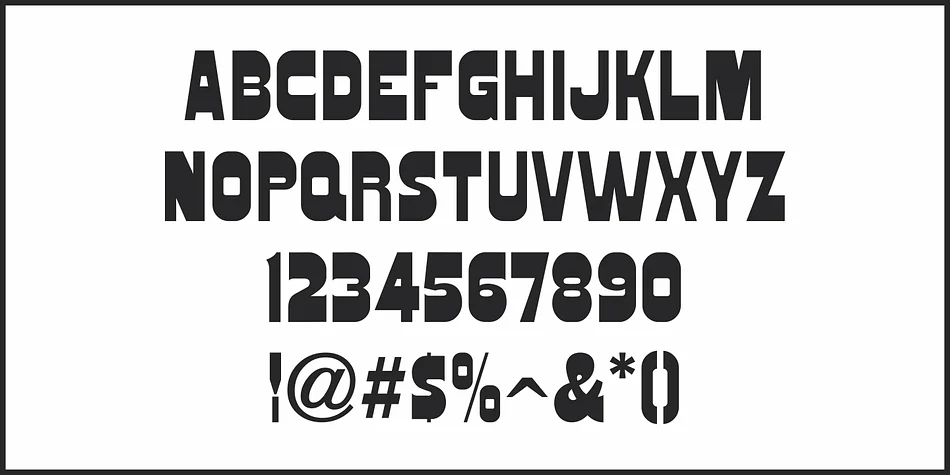 WOOD GOTHIC JNL by Jeff Levine Fonts — Display Font — thumbnail 3