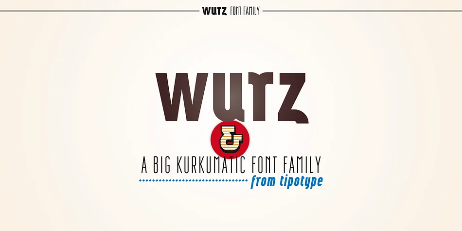 Wurz by Underground — Display Font
