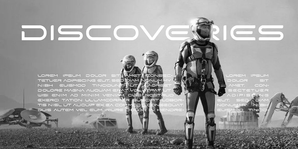 X-Space by Artyway — Display Font — thumbnail 5