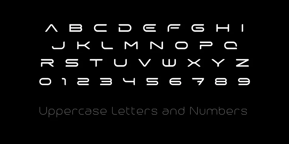 X-Space by Artyway — Display Font — thumbnail 6