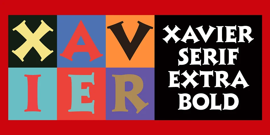 Xavier by CastleType — Display Font — thumbnail 10