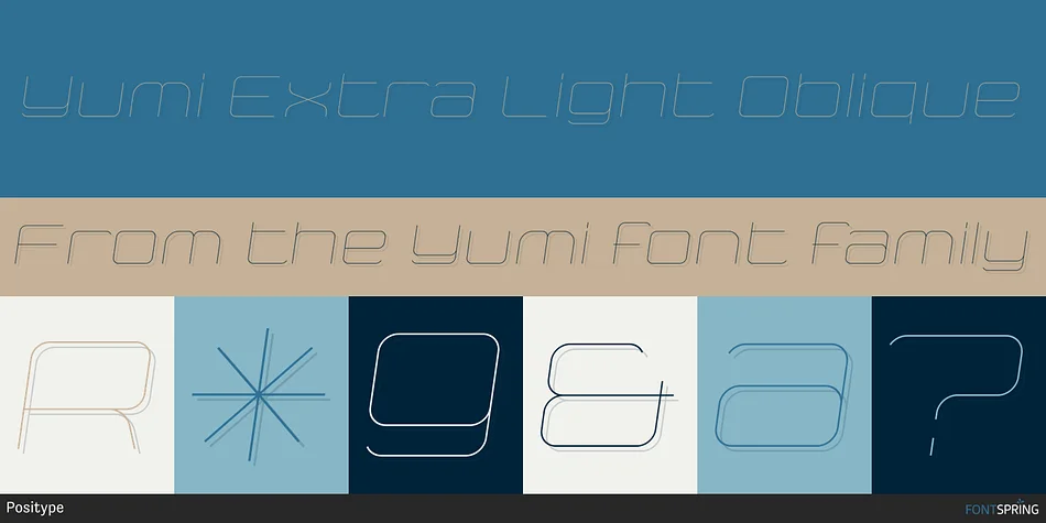 Yumi by Positype — Display Font — thumbnail 2