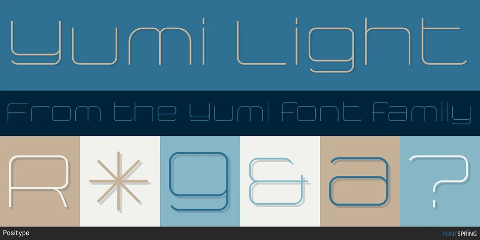 Yumi by Positype — Display Font — thumbnail 3