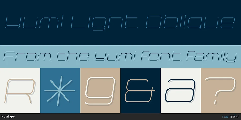 Yumi by Positype — Display Font — thumbnail 4