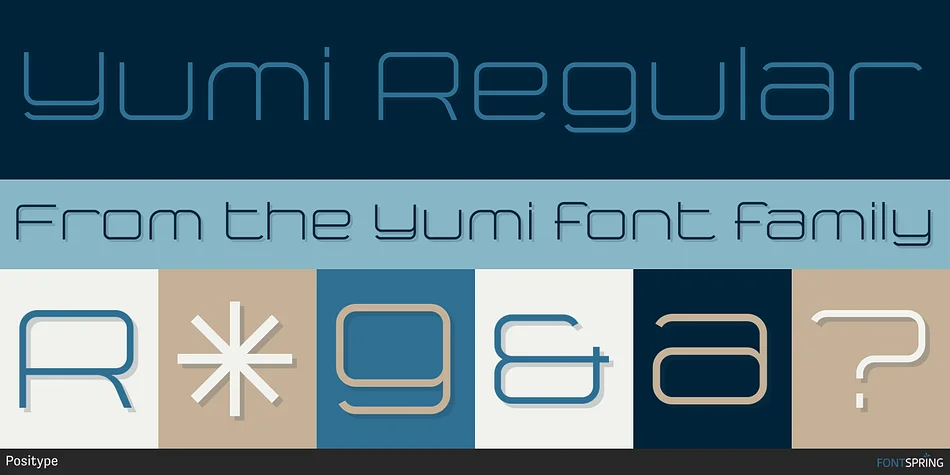Yumi by Positype — Display Font — thumbnail 5