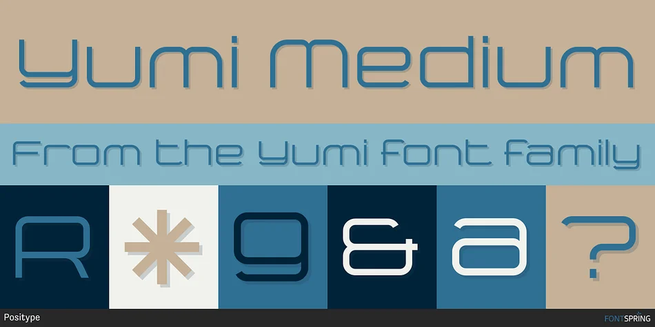 Yumi by Positype — Display Font — thumbnail 7