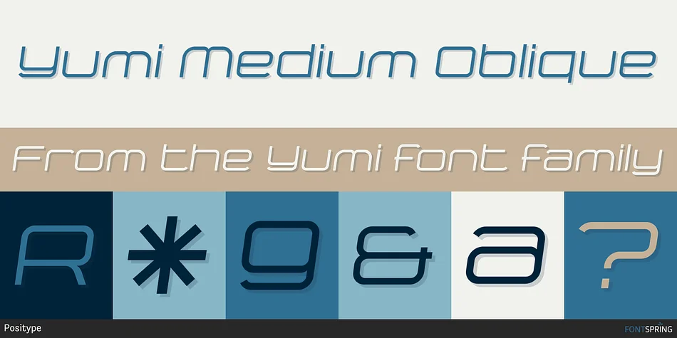 Yumi by Positype — Display Font — thumbnail 8