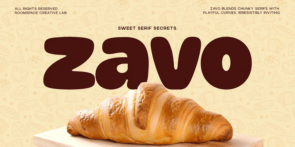 Zavo Sans by roomspace — Display Font