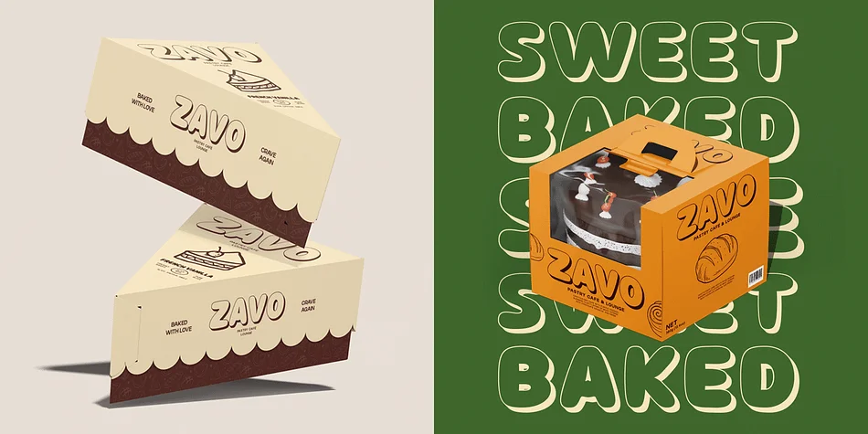 Zavo Sans by roomspace — Display Font — thumbnail 8