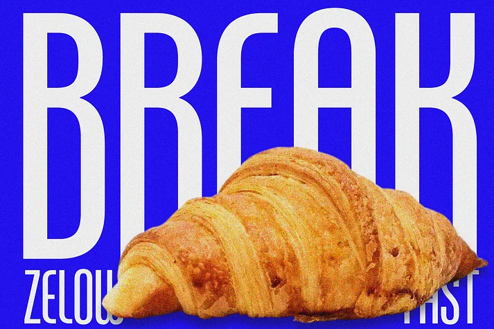 ZT Break Fast by Zelow Type — Display Font