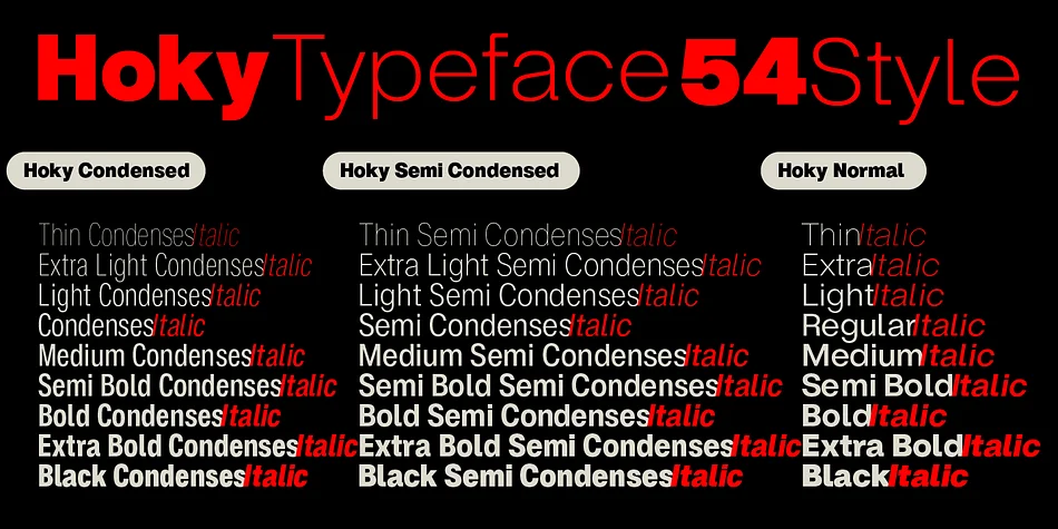 ZT Hoky by Zelow Type — Display Font — thumbnail 4