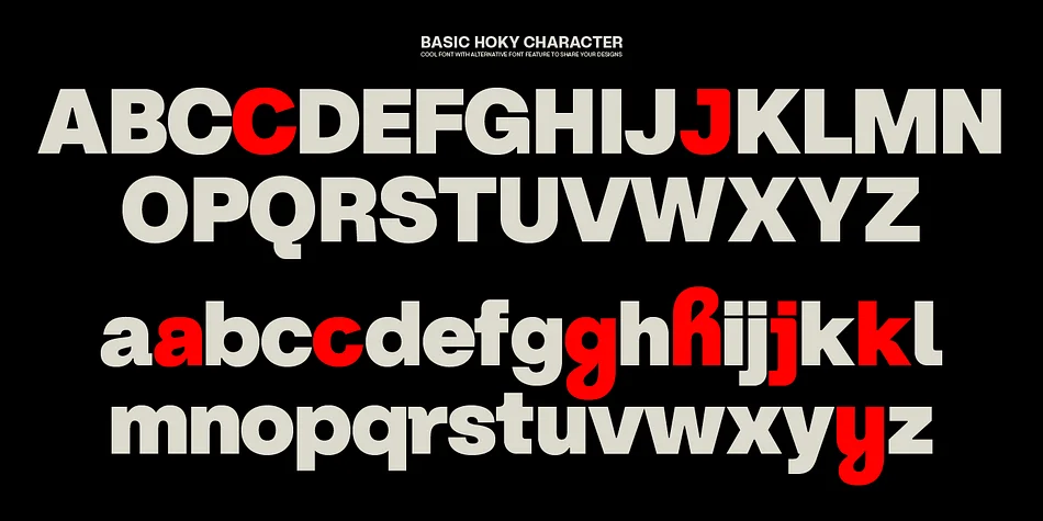ZT Hoky by Zelow Type — Display Font — thumbnail 9