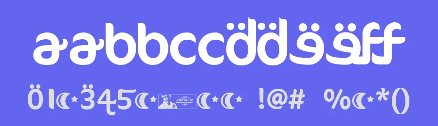 FTF Ahlan Ve Arabez by Fizzetica.id Typefoundry Indonesia — Decorative Font — thumbnail 3