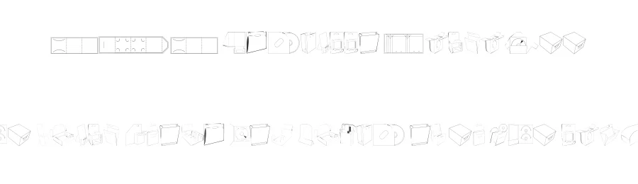 FTF Inspillo Packagee by Fizzetica.id Typefoundry Indonesia — Dingbats Font