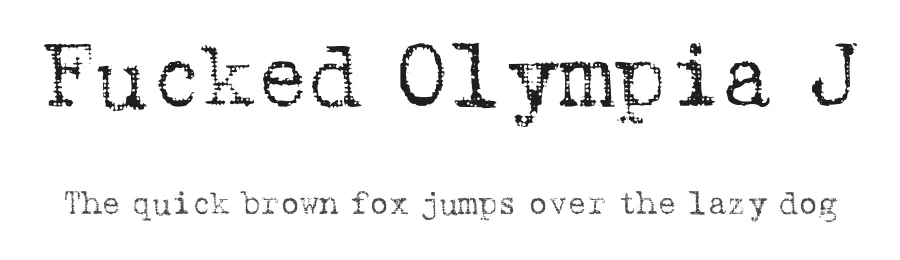 Fucked Olympia J