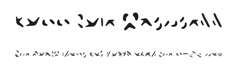 Full Cube Kindness by Angie Marais — Dingbats Font