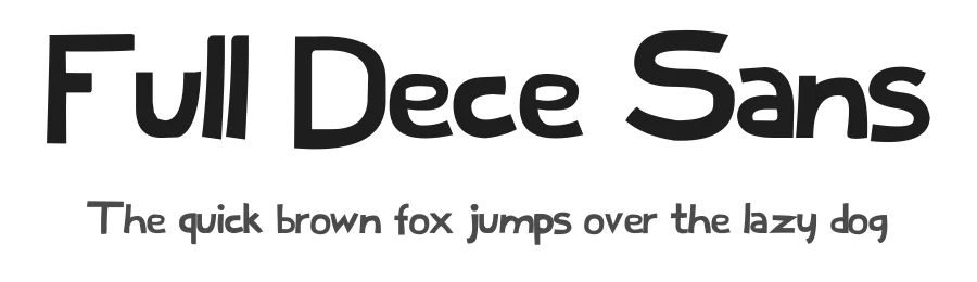 Full Dece Sans